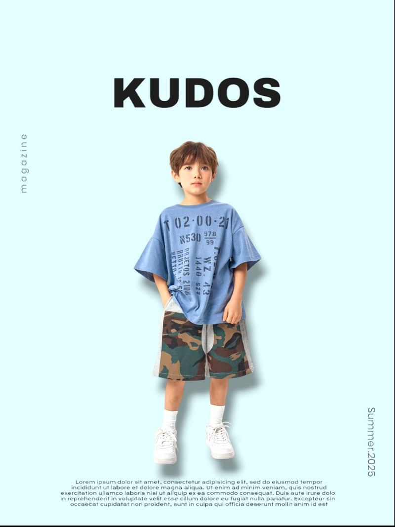 Kudos - Korean Children Fashion - #magicofchildhood - Grunge Short Sleeve Tee - 11