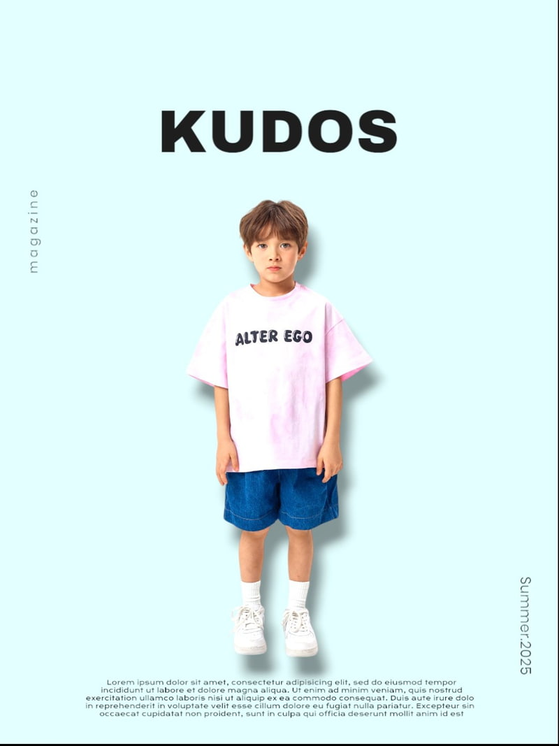 Kudos - Korean Children Fashion - #magicofchildhood - Wide Denim Shorts - 2