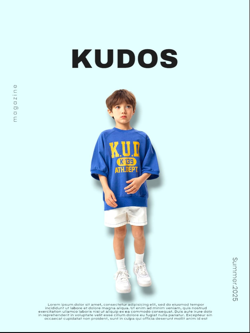 Kudos - Korean Children Fashion - #minifashionista - KUD Short Sleeve Sweatshirts - 11