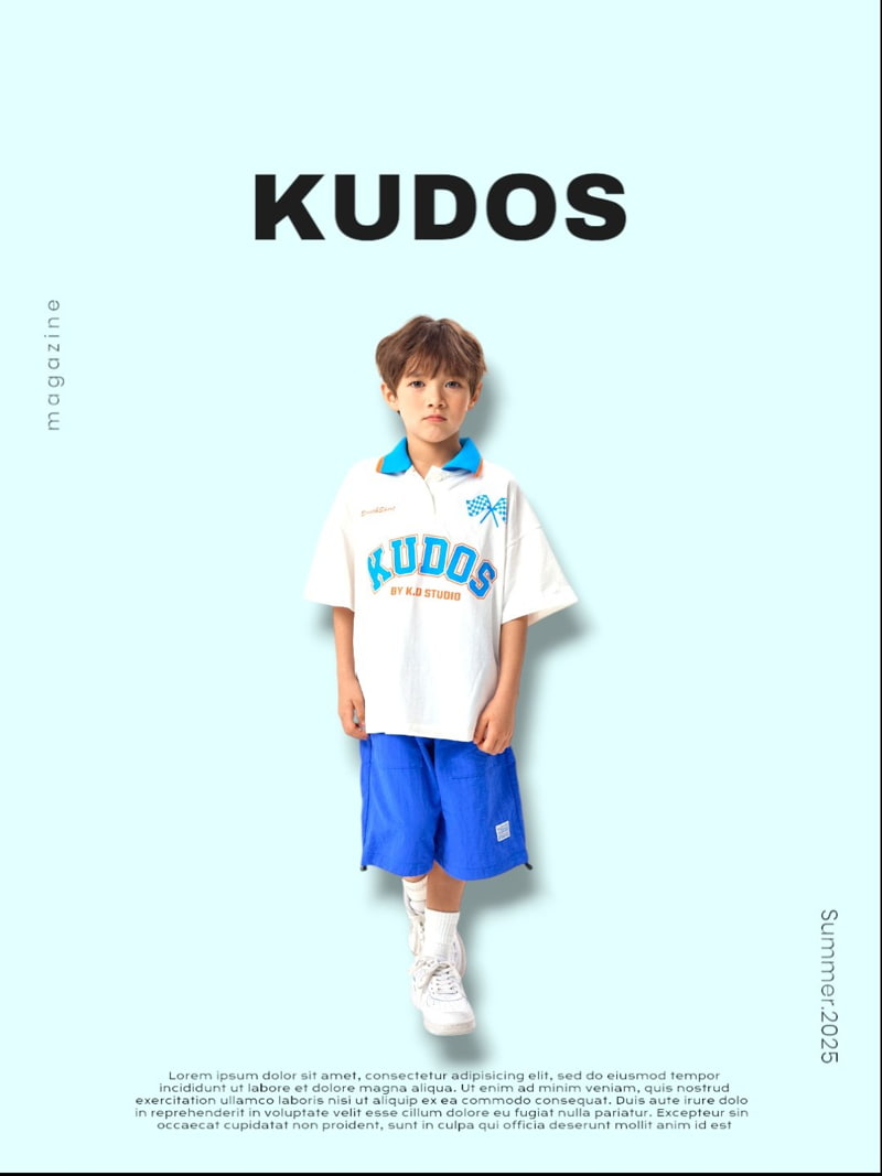Kudos - Korean Children Fashion - #minifashionista - Kudos Short Sleeve Tee - 11