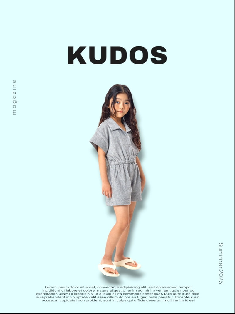 Kudos - Korean Children Fashion - #minifashionista - Terry Jumpsuit - 9