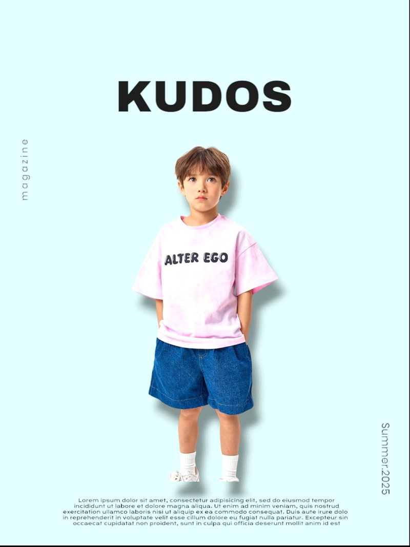 Kudos - Korean Children Fashion - #stylishchildhood - Wide Denim Shorts - 7