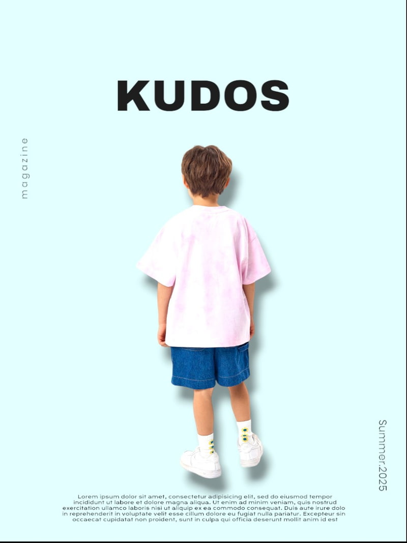 Kudos - Korean Children Fashion - #todddlerfashion - Wide Denim Shorts - 5