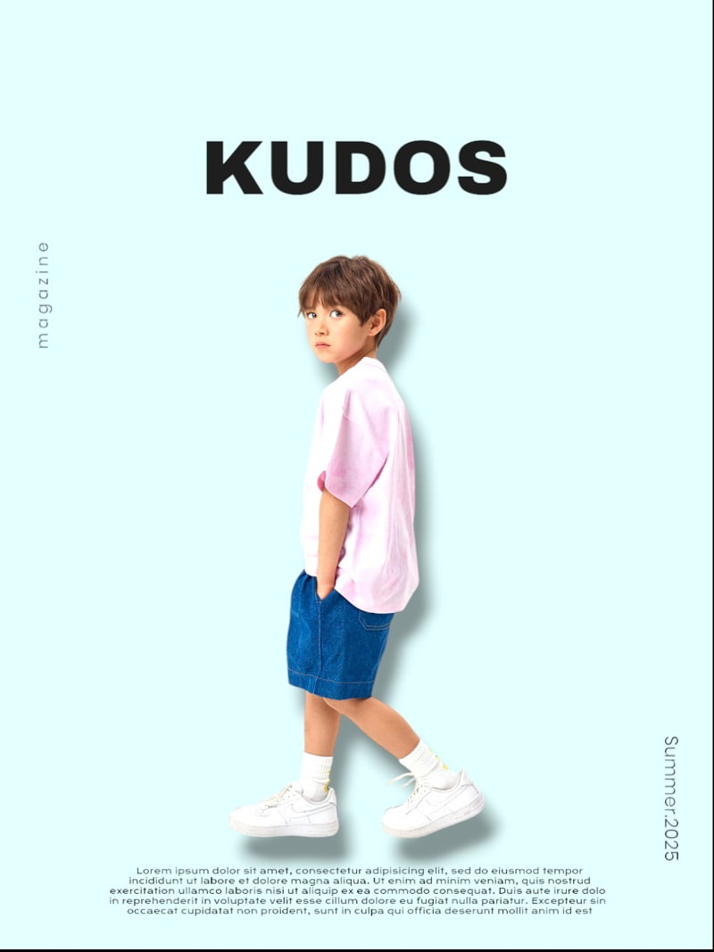 Kudos - Korean Children Fashion - #toddlerclothing - Wide Denim Shorts - 6