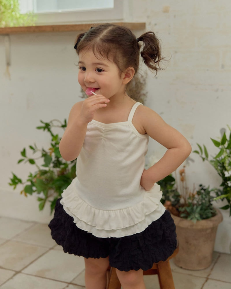 Lago - Korean Children Fashion - #Kfashion4kids - Cancan Long Sleeveless