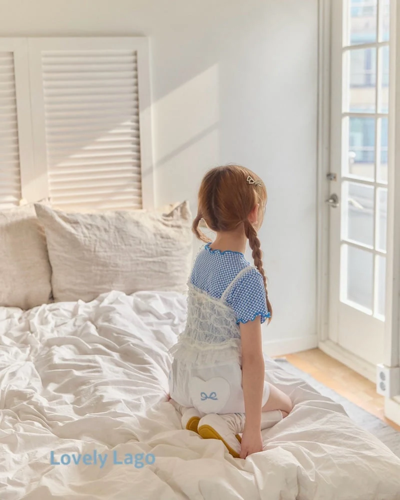 Lago - Korean Children Fashion - #Kfashion4kids - Frill Embroidery Pants - 11