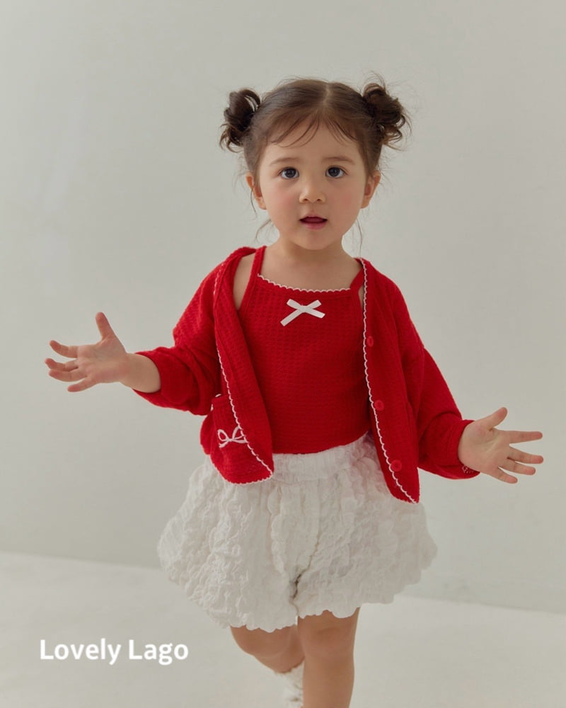 Lago - Korean Children Fashion - #Kfashion4kids - Ribbon Embroidery Cardigan - 10