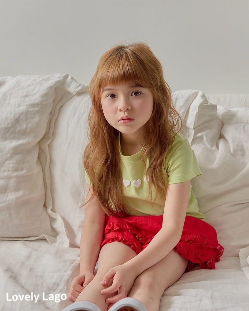 Lago - Korean Children Fashion - #Kfashion4kids - Heart Tee - 3