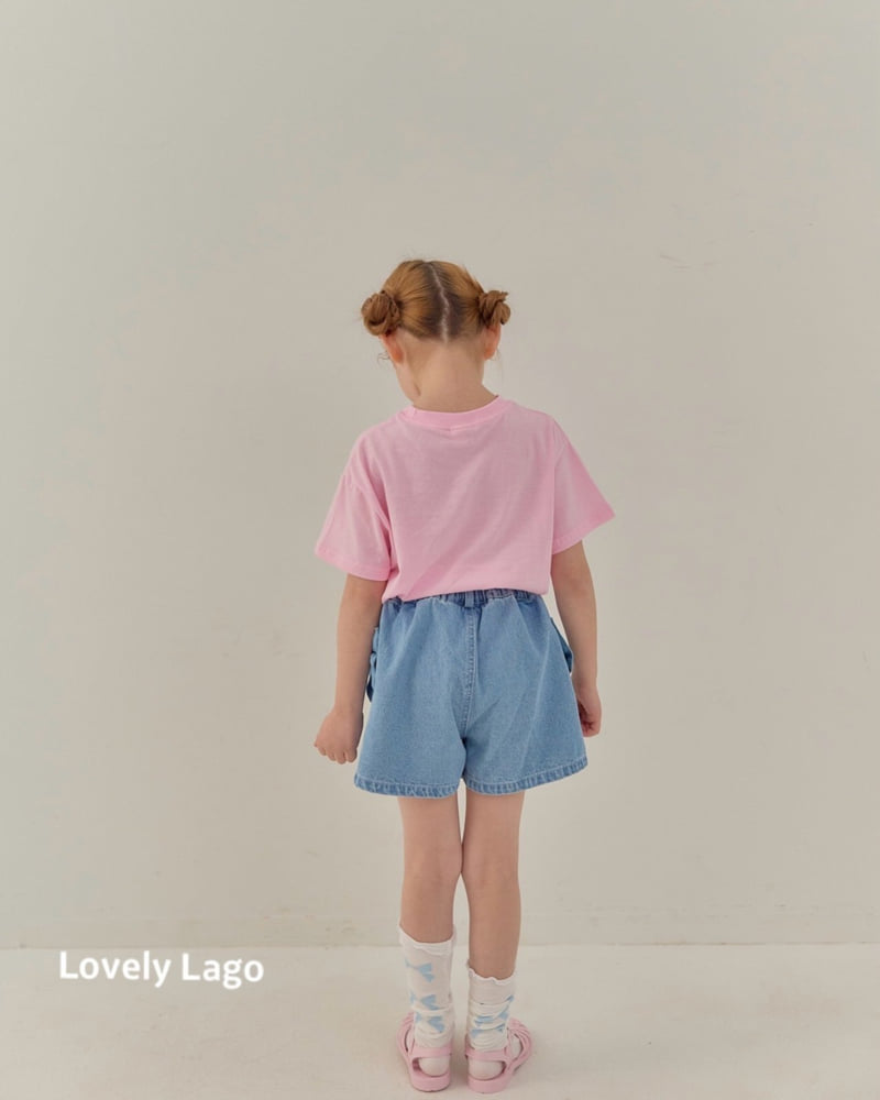 Lago - Korean Children Fashion - #Kfashion4kids - Ribbon Patch Jeans - 8