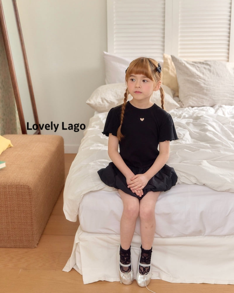 Lago - Korean Children Fashion - #Kfashion4kids - Mini Heart One-piece - 7