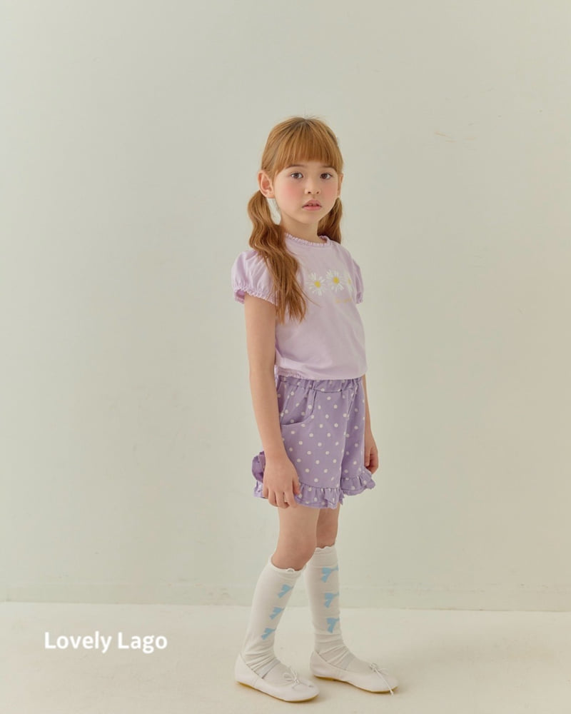 Lago - Korean Children Fashion - #Kfashion4kids - Dot Pants - 6