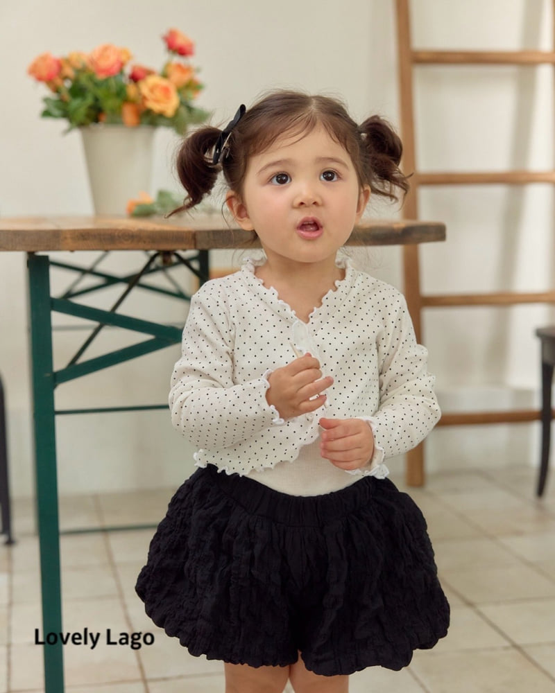 Lago - Korean Children Fashion - #kidzfashiontrend - Dot Cardigan - 4