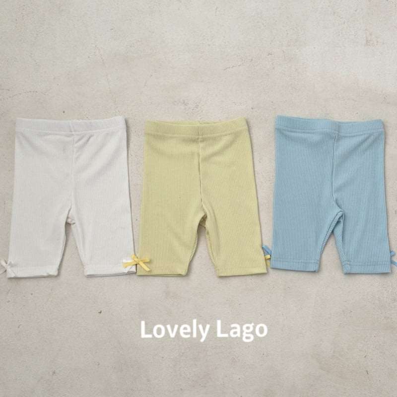 Lago - Korean Children Fashion - #childofig - Ribbon Rib Leggings - 6