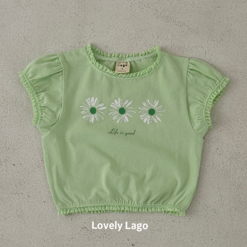 Lago - Korean Children Fashion - #childofig - Petal Lace Tee - 10