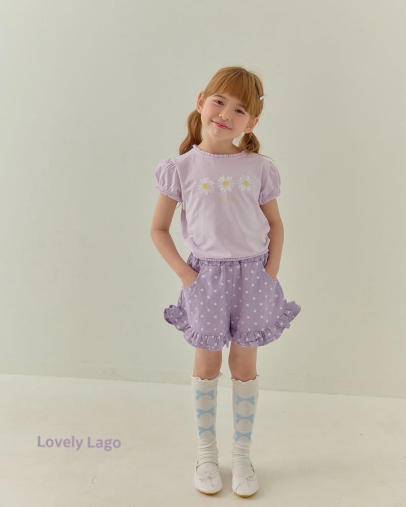 Lago - Korean Children Fashion - #childofig - Petal Lace Tee - 9