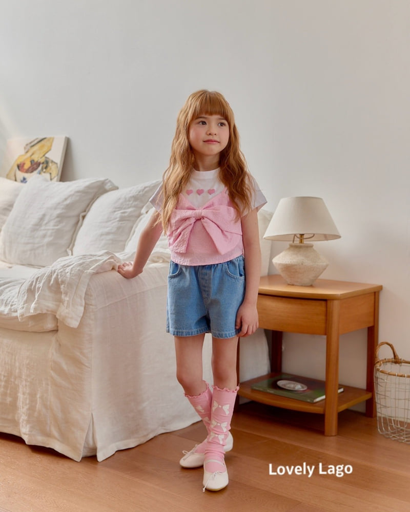 Lago - Korean Children Fashion - #childofig - Heart Tee - 8