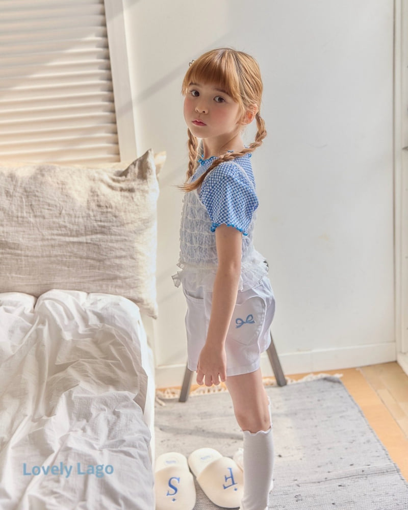 Lago - Korean Children Fashion - #childofig - Heart Punching Span Pants - 8