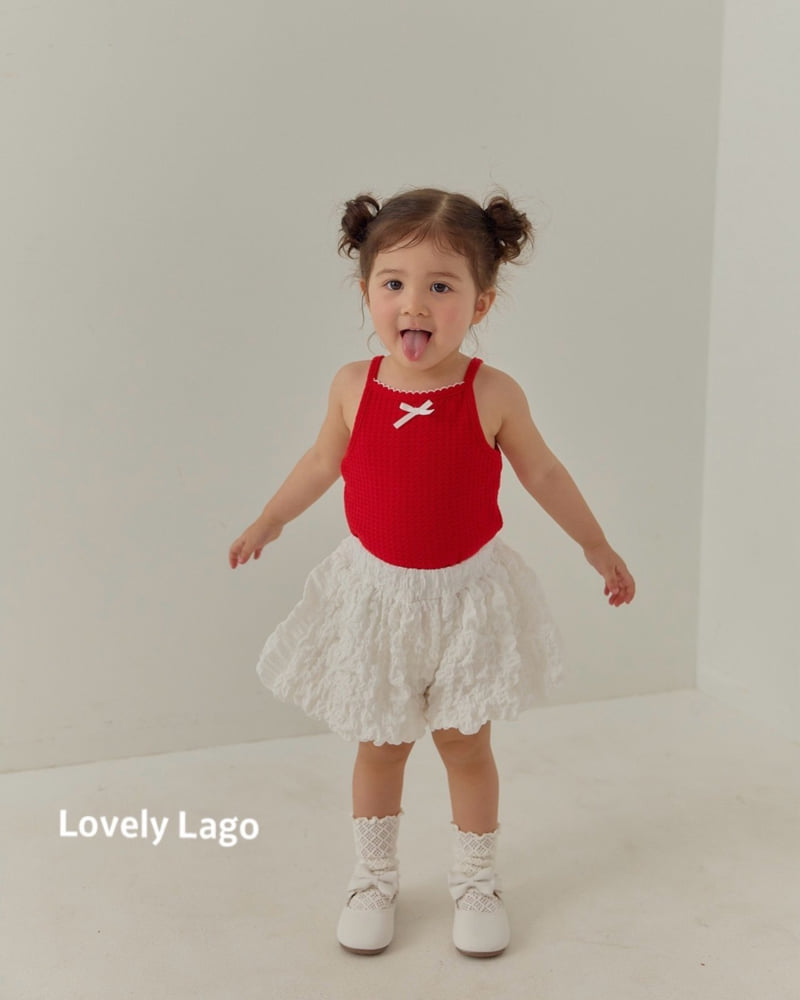 Lago - Korean Children Fashion - #childrensboutique - Pearl Bubble Pants - 2