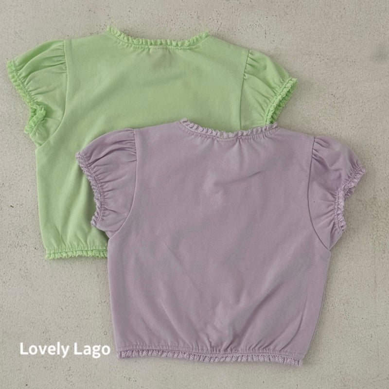 Lago - Korean Children Fashion - #childrensboutique - Petal Lace Tee - 11
