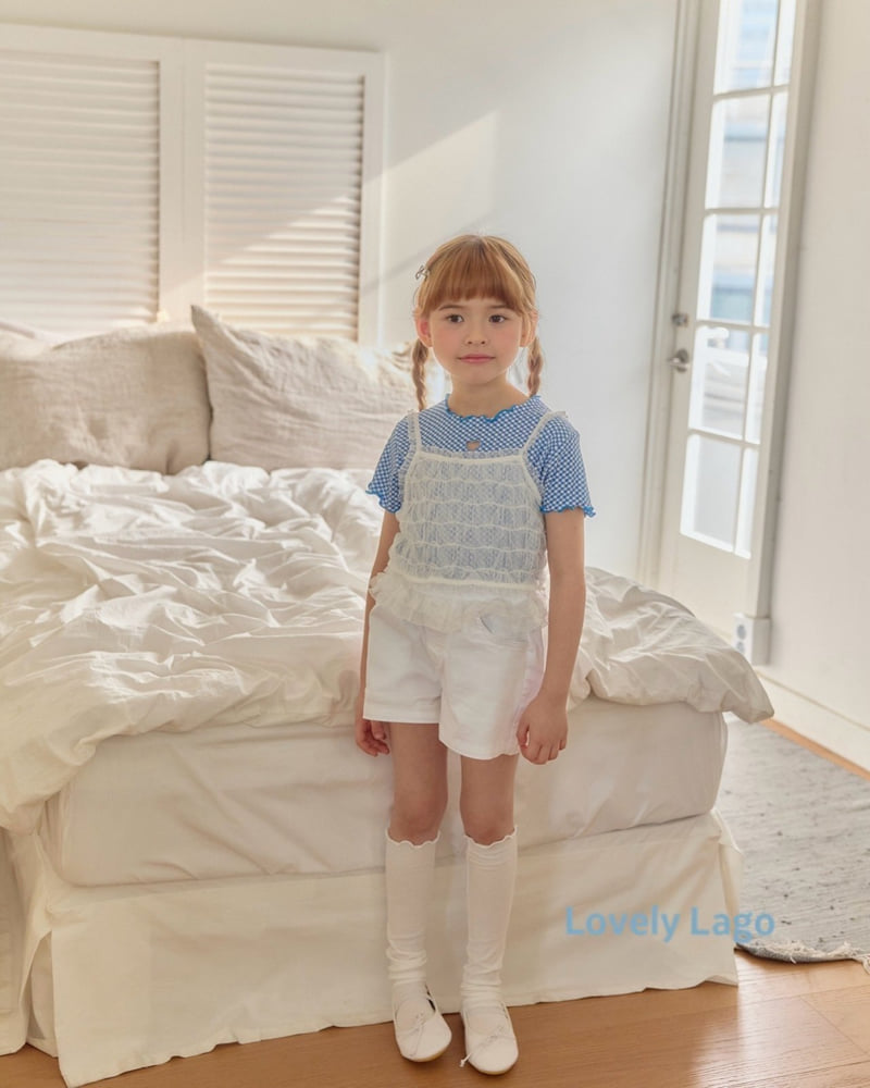 Lago - Korean Children Fashion - #childrensboutique - Heart Punching Span Pants - 9