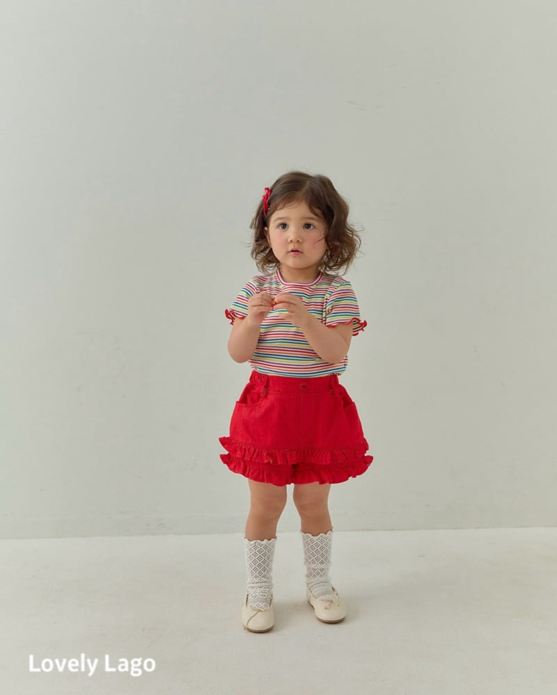 Lago - Korean Children Fashion - #designkidswear - Ruffle Pants - 7