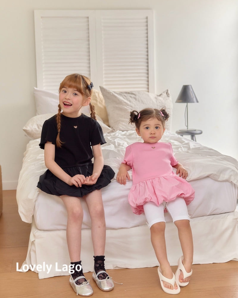 Lago - Korean Children Fashion - #designkidswear - Mini Heart One-piece