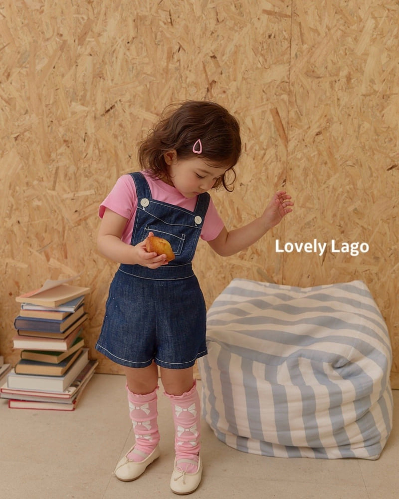 Lago - Korean Children Fashion - #discoveringself - Overall Shorts - 5