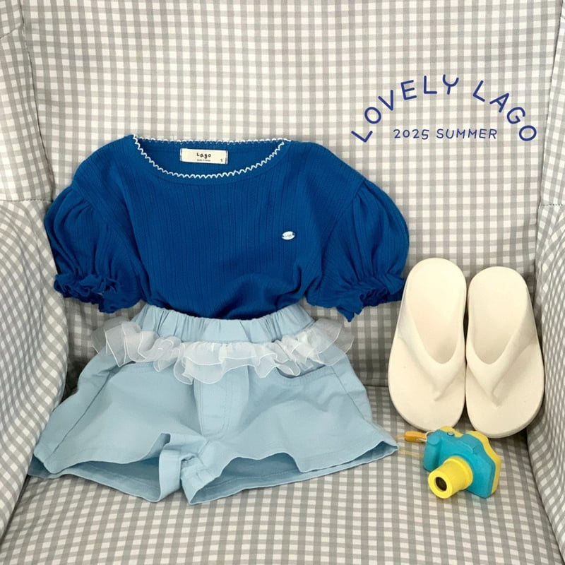 Lago - Korean Children Fashion - #discoveringself - Bong Bong Puff Tee