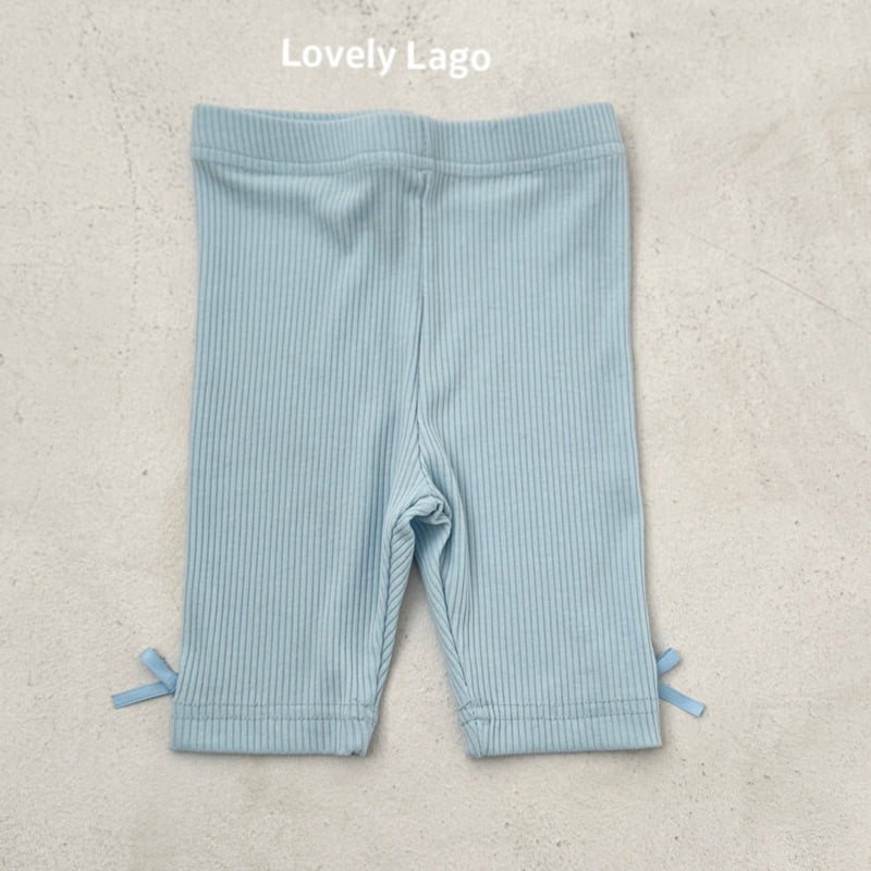 Lago - Korean Children Fashion - #discoveringself - Ribbon Rib Leggings - 9