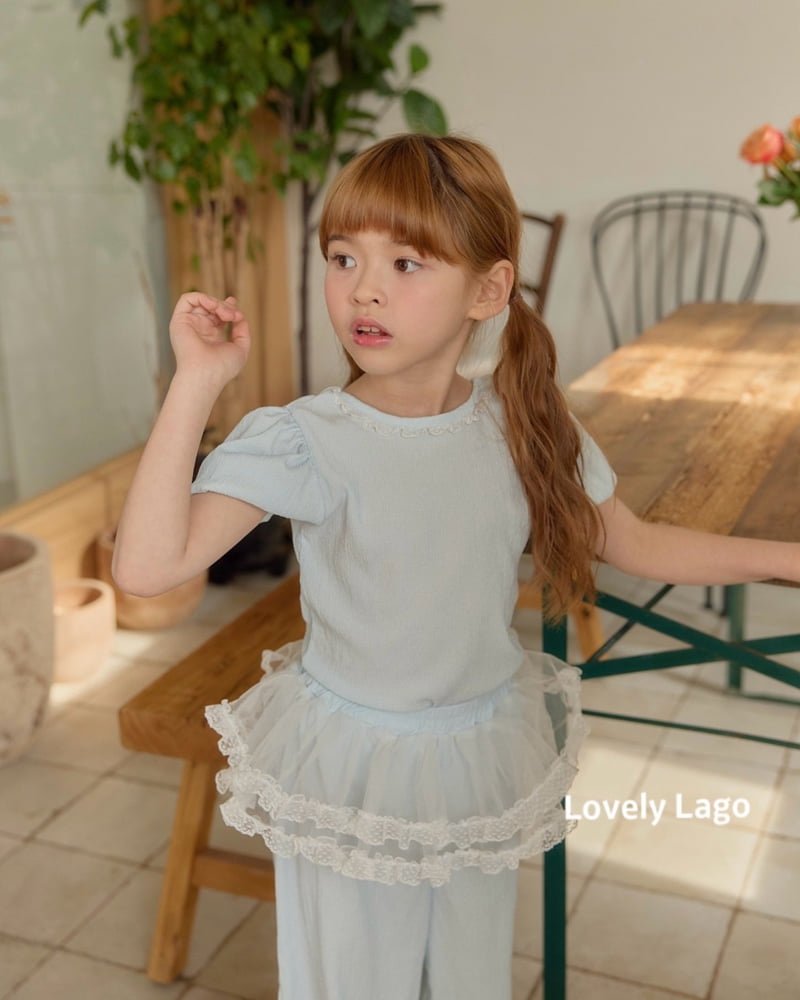 Lago - Korean Children Fashion - #discoveringself - Dorothy Pleated Tee - 8