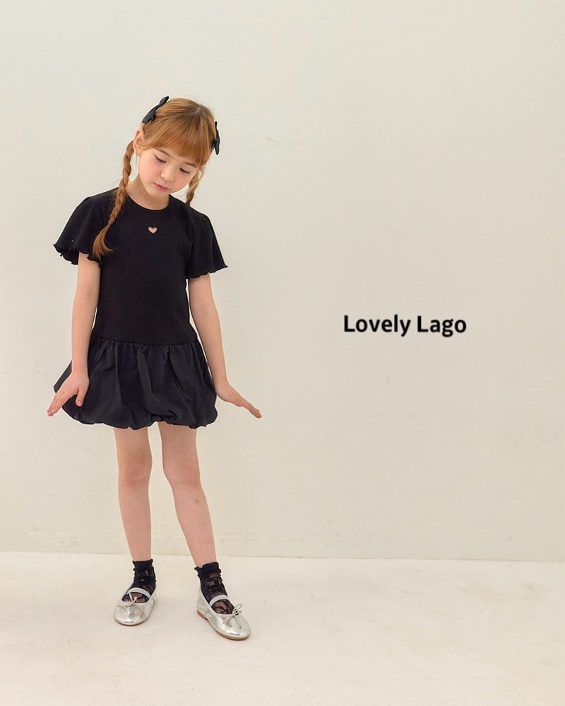 Lago - Korean Children Fashion - #discoveringself - Mini Heart One-piece - 2