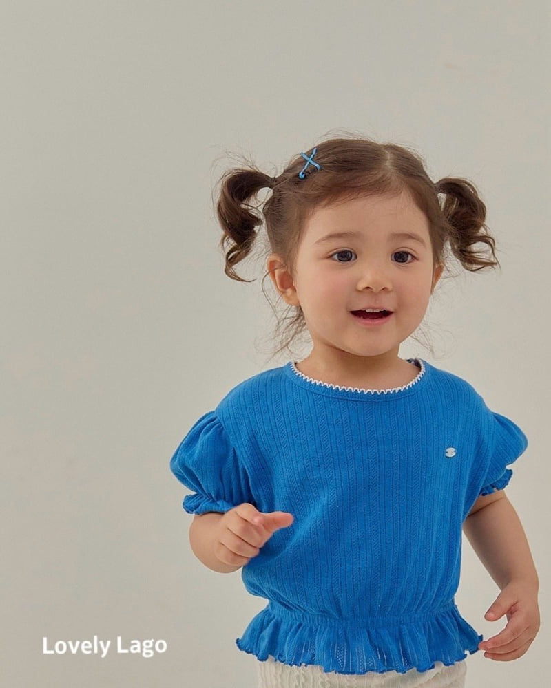 Lago - Korean Children Fashion - #fashionkids - Bong Bong Puff Tee - 2