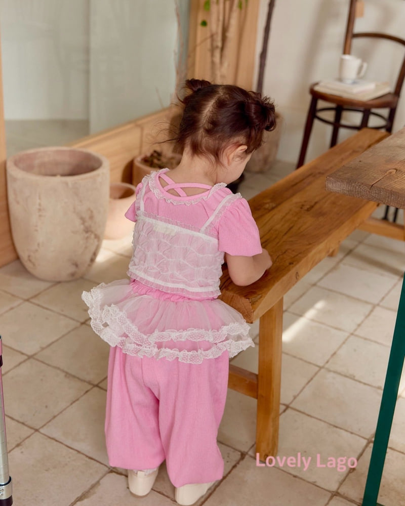 Lago - Korean Children Fashion - #fashionkids - Ballet Sleeveless - 7