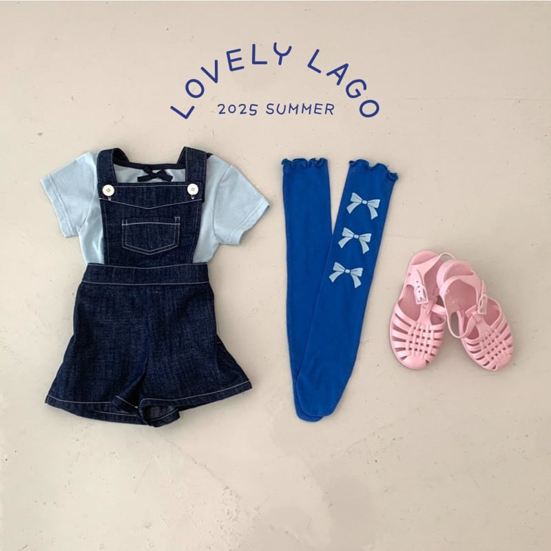 Lago - Korean Children Fashion - #kidsshorts - Ribbon Span Knee Socks