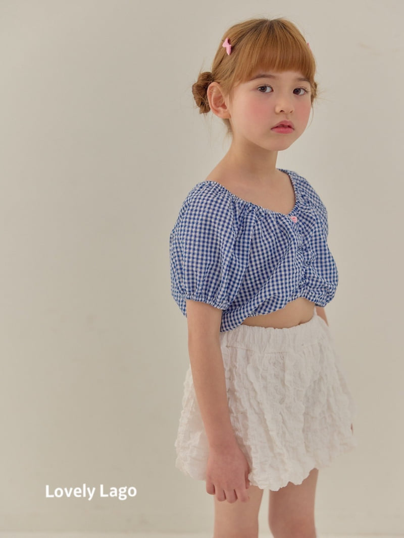 Lago - Korean Children Fashion - #kidsshorts - Crop Top - 2