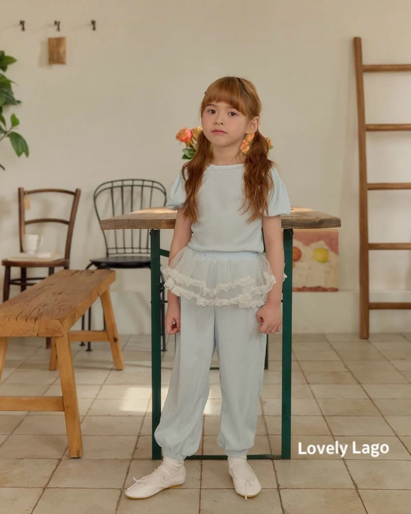 Lago - Korean Children Fashion - #kidsstore - Dorothy Pleated Tee - 11