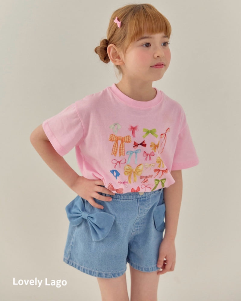 Lago - Korean Children Fashion - #kidsstore - Ribbon Box Tee - 3
