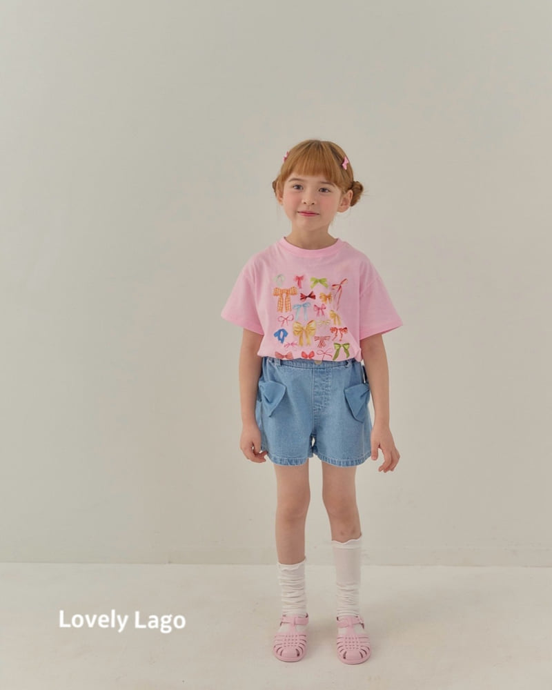 Lago - Korean Children Fashion - #kidsstore - Ribbon Patch Jeans - 6