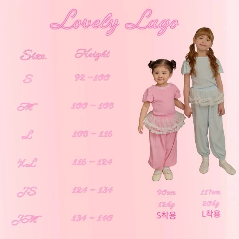 Lago - Korean Children Fashion - #kidzfashiontrend - Dorothy Pleated Tee - 12