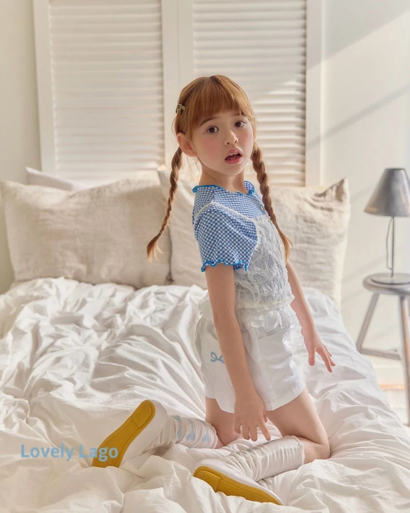 Lago - Korean Children Fashion - #kidzfashiontrend - Frill Embroidery Pants - 10