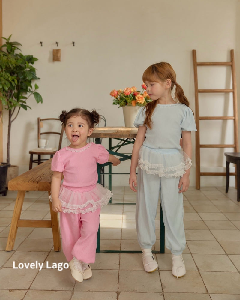 Lago - Korean Children Fashion - #Kfashion4kids - Dorothy Pleated Cancan Pants - 4