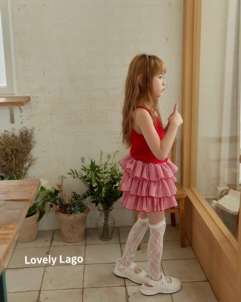 Lago - Korean Children Fashion - #littlefashionista - Pincoat Ribbon Sleeveless - 3