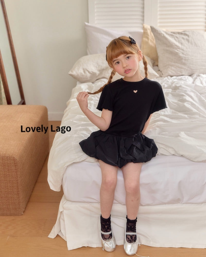Lago - Korean Children Fashion - #littlefashionista - Mini Heart One-piece - 8