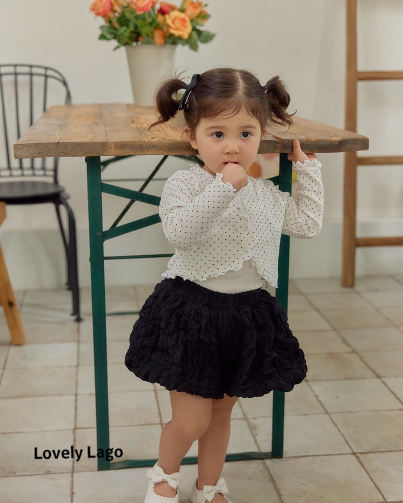 Lago - Korean Children Fashion - #littlefashionista - Dot Cardigan - 5