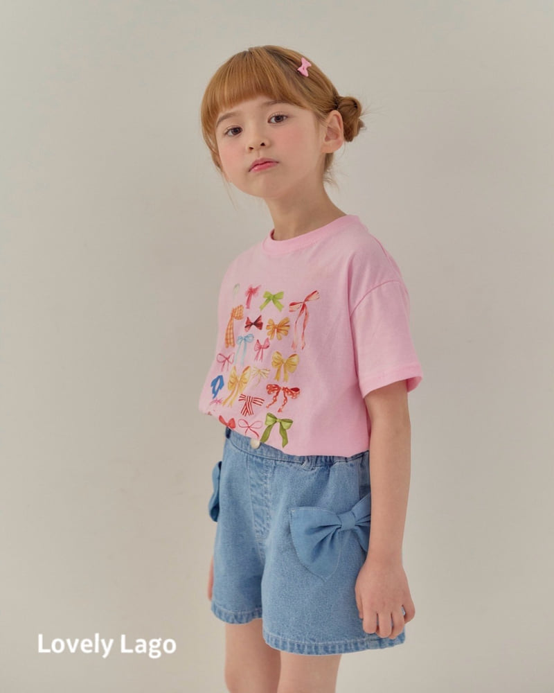 Lago - Korean Children Fashion - #magicofchildhood - Ribbon Box Tee - 7