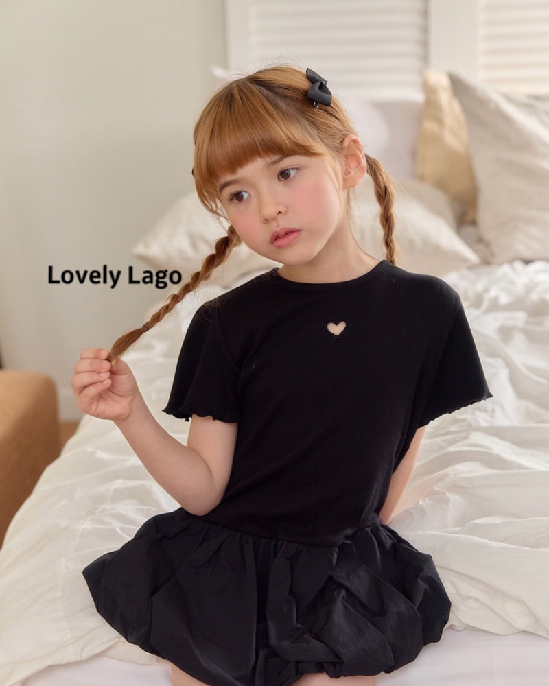 Lago - Korean Children Fashion - #magicofchildhood - Mini Heart One-piece - 9
