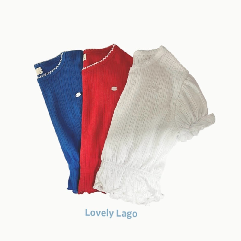 Lago - Korean Children Fashion - #minifashionista - Bong Bong Puff Tee - 9