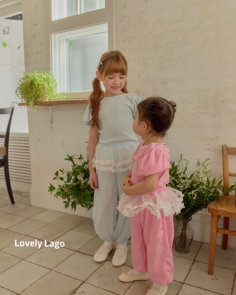 Lago - Korean Children Fashion - #prettylittlegirls - Dorothy Pleated Cancan Pants - 7