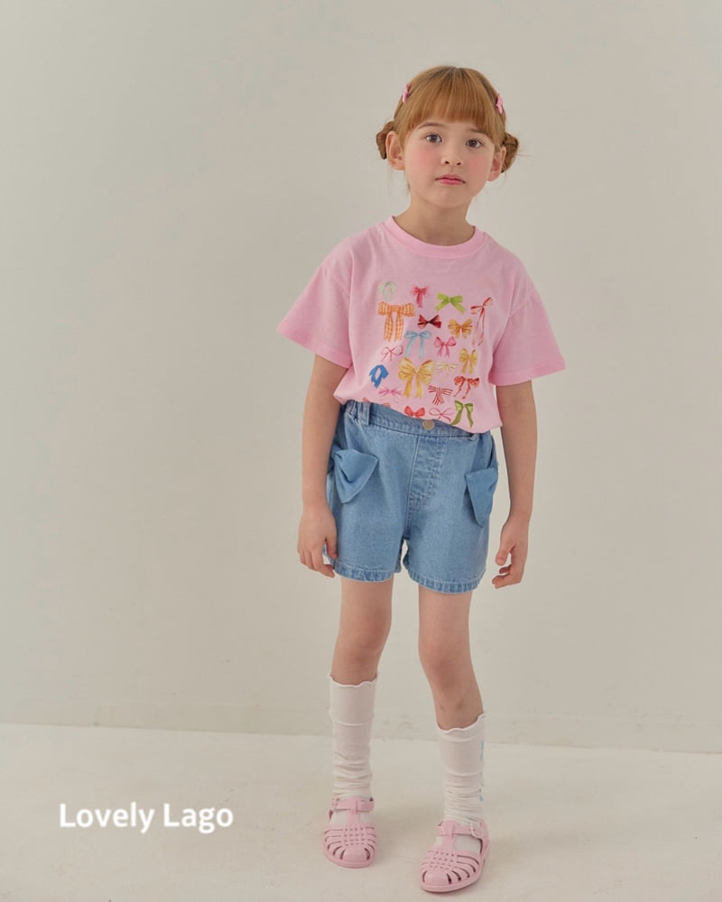 Lago - Korean Children Fashion - #prettylittlegirls - Ribbon Box Tee - 9