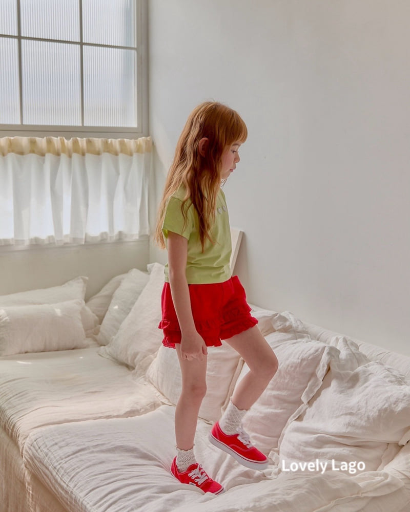 Lago - Korean Children Fashion - #prettylittlegirls - Ruffle Pants - 3